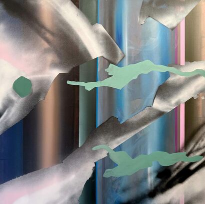 Level 25-28889 - a Paint Artowrk by Brigitte Puschmann